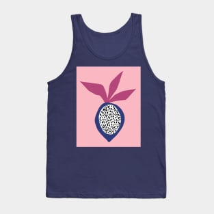 Abstract Dragonfruit Tank Top